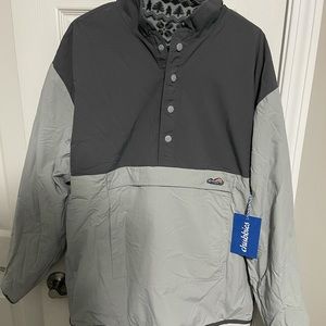 Chubbies Quarter Zip fleece, reversible